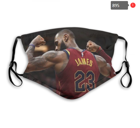 NBA Cleveland Cavaliers #23 Dust mask with filter->nba dust mask->Sports Accessory